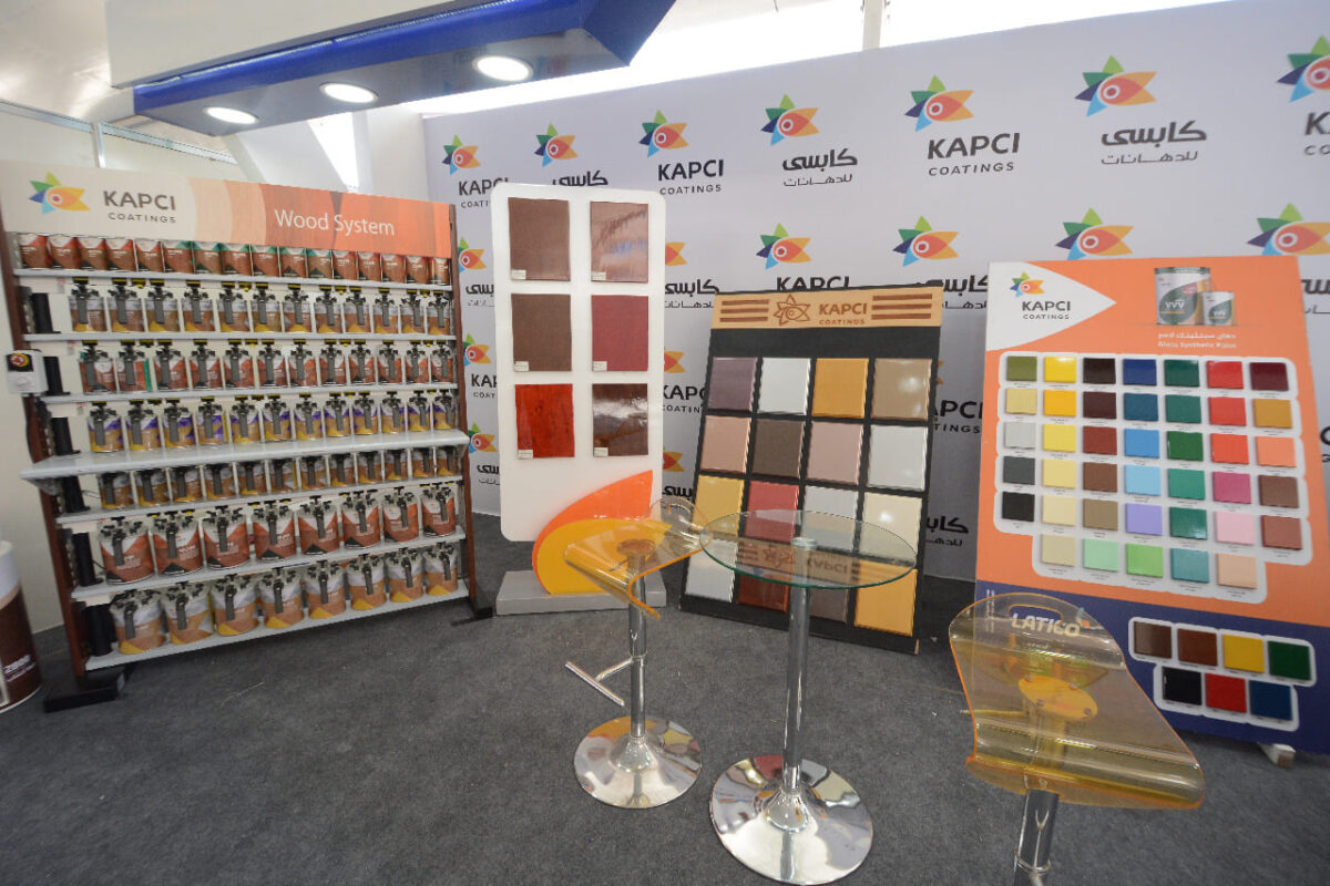 Kapci at the made in port said exhibition to KAPCI Coatings