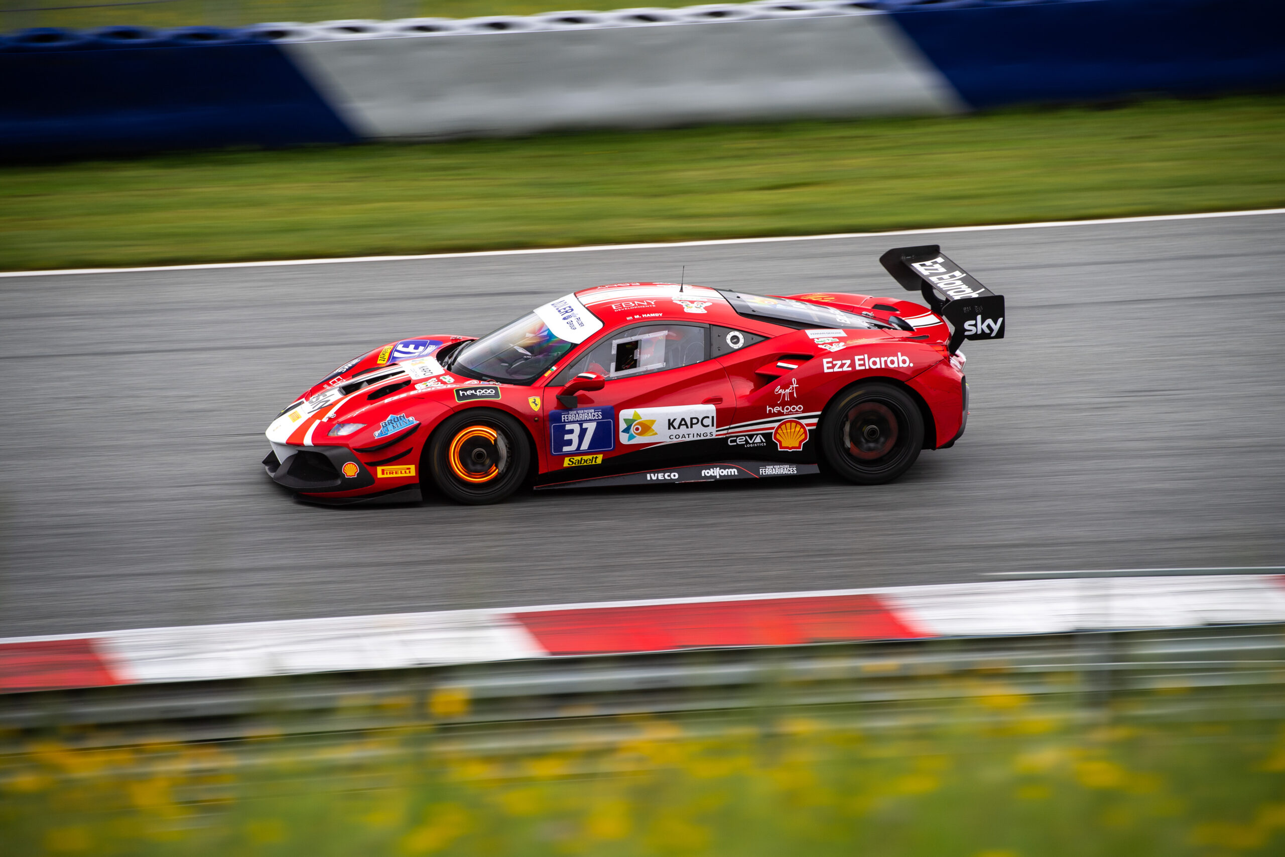 Mohamed Hamdy s Remarkable Performance At Ferrari Challenge Europe 2023 