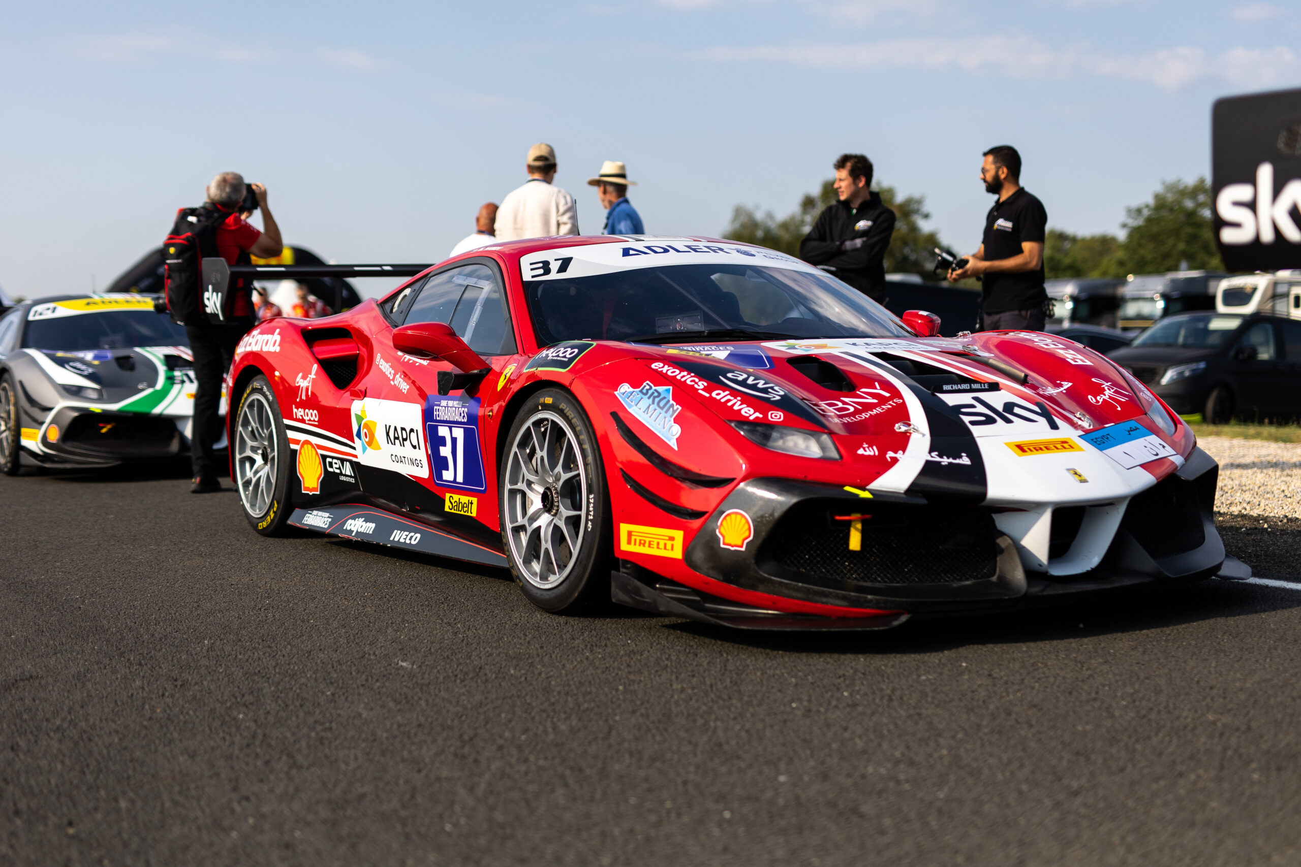 Mohamed Hamdy s Resilient Performance In The Ferrari Challenge Europe 