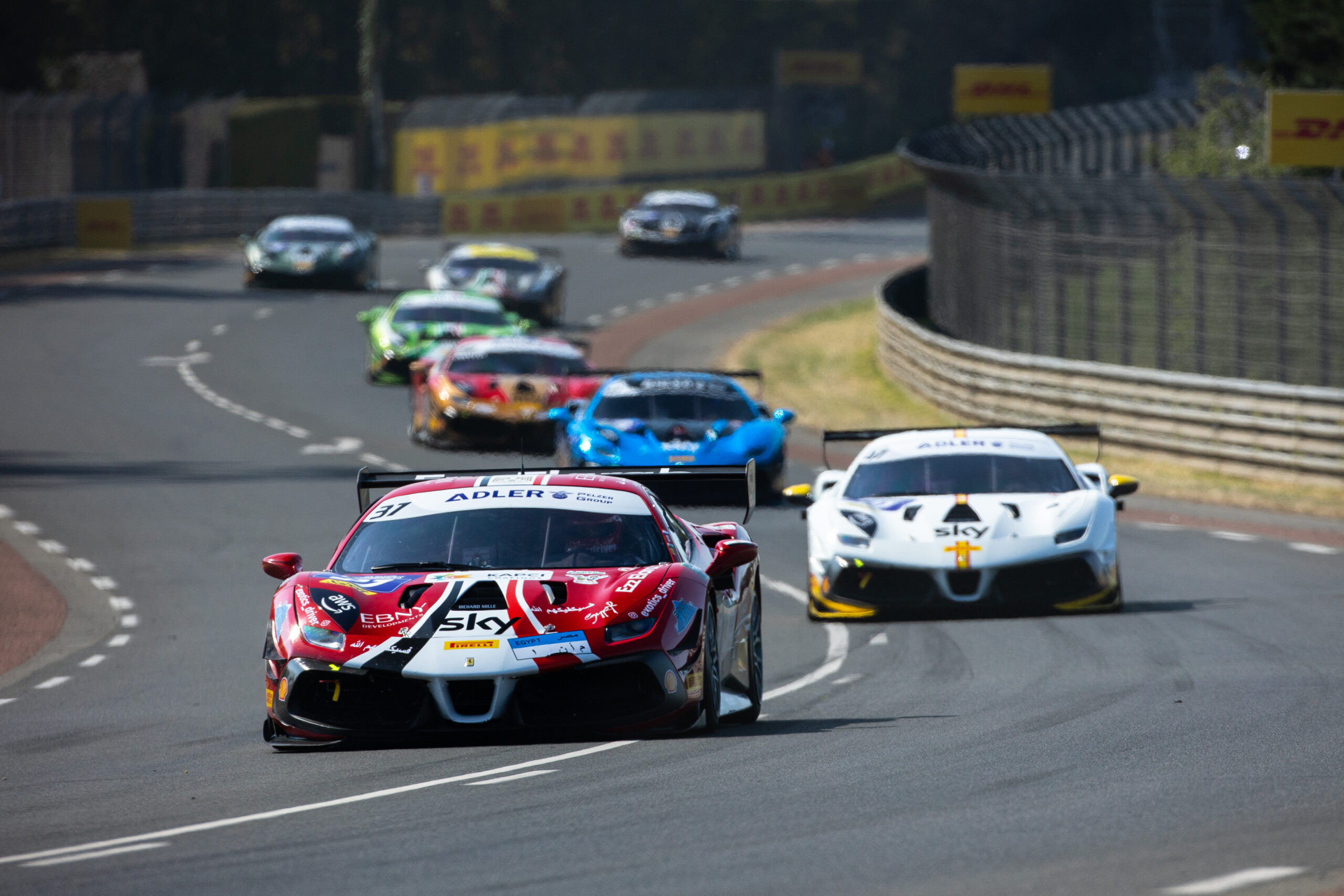 Mohamed Hamdy s Resilient Performance In The Ferrari Challenge Europe 